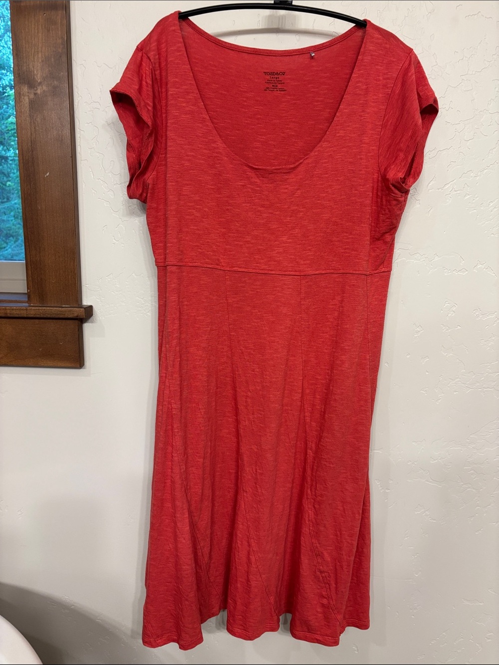 Toad & Co dress, L